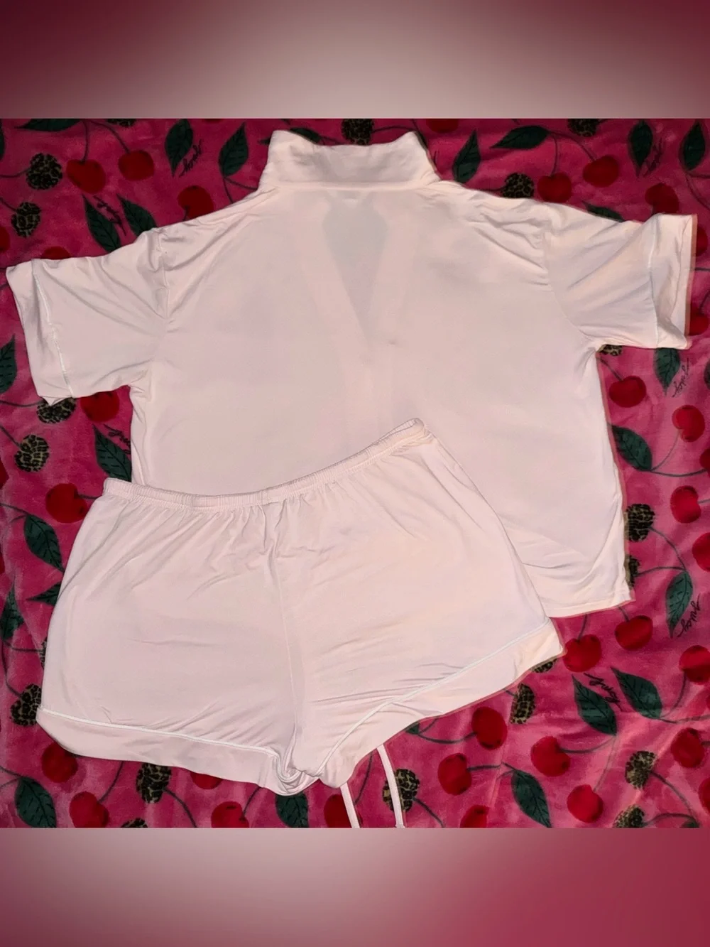 Danskin Women’s 2-Piece Light Pink Pajama Set Size XL Preowned